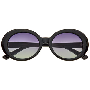 Bertha Annie Polarized Sunglasses - Black/Black - BRSBR054C1