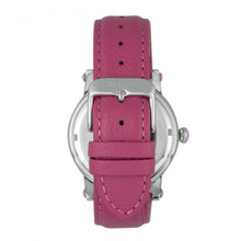 Load image into Gallery viewer, Bertha Gisele MOP Leather-Band Ladies Watch - Silver/Pink - BTHBR4401
