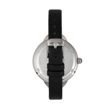 Load image into Gallery viewer, Bertha Madison Sunray Dial Leather-Band Watch - Black/Silver - BTHBR6704
