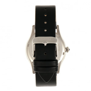 Bertha Annabelle Leather-Band Watch - Black - BTHBR9201