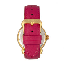 Load image into Gallery viewer, Bertha Ashley MOP Leather-Band Ladies Watch - Gold/Pink - BTHBR3006
