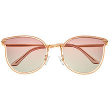 Load image into Gallery viewer, Bertha Moon Polarized Sunglasses - Gold/Pink - BRSBR056C4
