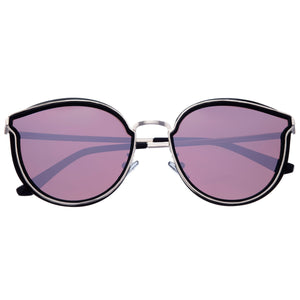 Bertha Lorelei Polarized Sunglasses - Black/Purple - BRSBR045PU