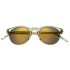Bertha Hayley Polarized Sunglasses - Green/Gold - BRSBR014G