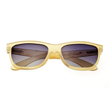 Load image into Gallery viewer, Bertha Olivia Buffalo-Horn Polarized Sunglasses - Honey/Black - BRSBR003C
