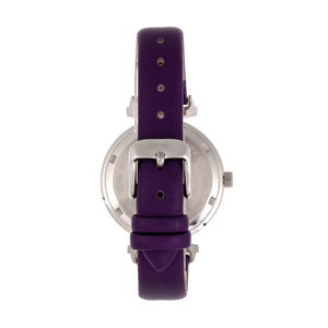 Bertha Jasmine Leather-Band Watch - Purple - BTHBR9602