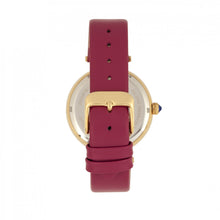 Load image into Gallery viewer, Bertha Nora Leather-Band Watch - Fuchsia  - BTHBR8506
