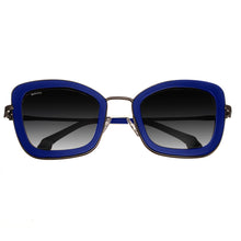 Load image into Gallery viewer, Bertha Delphine Handmade in Italy Sunglasses - Navy - BRSIT108-3
