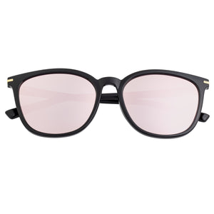 Bertha Piper Polarized Sunglasses - Black/Pink - BRSBR039RG