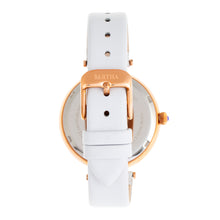 Load image into Gallery viewer, Bertha Micah Leather-Band Watch - White - BTHBR9407
