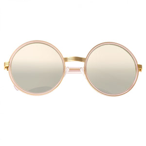 Bertha Riley Polarized Sunglasses - Gold/Gold-Green - BRSBR028GD