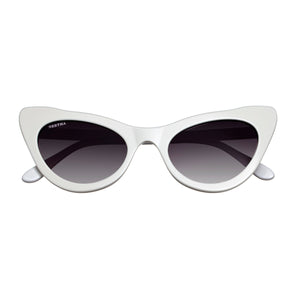 Bertha Kitty Handmade in Italy Sunglasses - White - BRSIT104-3