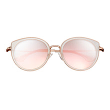 Load image into Gallery viewer, Bertha Reese Polarized Sunglasses - Clear/Rose Gold - BRSBR044RG
