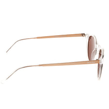 Load image into Gallery viewer, Bertha Hayley Polarized Sunglasses - Clear/Rose - BRSBR014W
