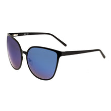 Load image into Gallery viewer, Bertha Ophelia Polarized Sunglasses - Black/Purple-Blue - BRSBR019B
