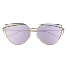 Load image into Gallery viewer, Bertha Aria Polarized Sunglasses - Silver/Purple - BRSBR025PU
