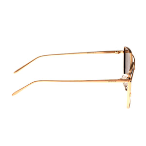 Bertha Aria Polarized Sunglasses - Rose Gold/Celeste - BRSBR025BK