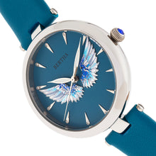Load image into Gallery viewer, Bertha Micah Leather-Band Watch - Teal - BTHBR9404

