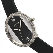 Load image into Gallery viewer, Bertha Ingrid Leather-Band Watch - Black - BTHBR9101
