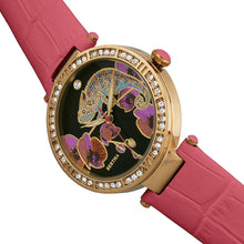 Load image into Gallery viewer, Bertha Camilla Mother-Of-Pearl Leather-Band Watch - Coral - BTHBR6205
