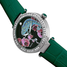 Load image into Gallery viewer, Bertha Camilla Mother-Of-Pearl Leather-Band Watch - Teal - BTHBR6204
