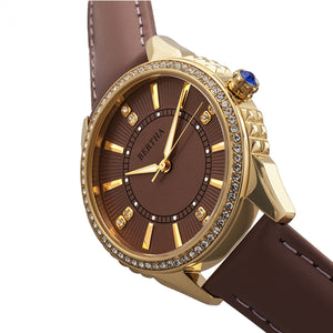 Bertha Clara Leather-Band Watch - Mauve - BTHBR8103
