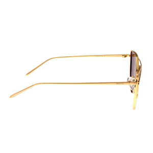 Bertha Aria Polarized Sunglasses - Gold/Black - BRSBR025BL