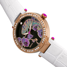 Load image into Gallery viewer, Bertha Camilla Mother-Of-Pearl Leather-Band Watch - White - BTHBR6207
