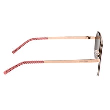 Load image into Gallery viewer, Bertha Hadley Sunglasses - Gold/Rose Gold - BRSBR021G
