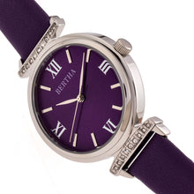 Load image into Gallery viewer, Bertha Jasmine Leather-Band Watch - Purple - BTHBR9602
