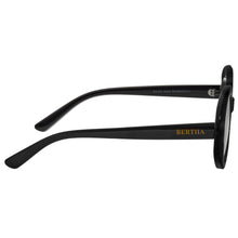 Load image into Gallery viewer, Bertha Annie Polarized Sunglasses - Black/Black - BRSBR054C1
