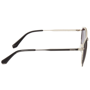 Bertha Darby Polarized Sunglasses - Silver/Black - BRSBR049BK