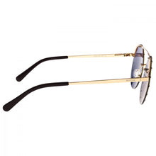 Load image into Gallery viewer, Bertha Harlow Polarized Sunglasses - Gold/Purple - BRSBR031PU
