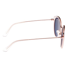 Load image into Gallery viewer, Bertha Reese Polarized Sunglasses - Clear/Rose Gold - BRSBR044RG
