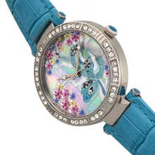 Load image into Gallery viewer, Bertha Mia Mother-Of-Pearl Leather-Band Watch - Blue  - BTHBR7401

