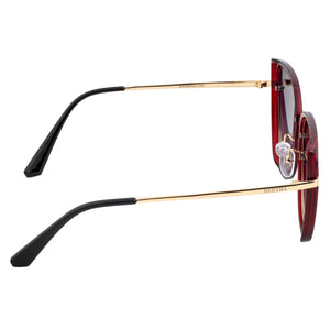 Bertha Rylee Polarized Sunglasses - Red/Black - BRSBR041RD
