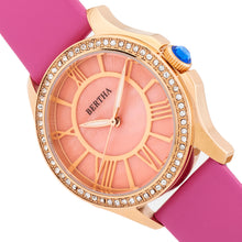 Load image into Gallery viewer, Bertha Donna Mother-of-Pearl Leather-Band Watch - Pink - BTHBR9805
