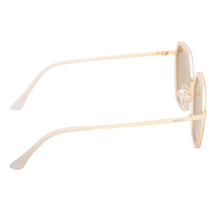 Bertha Ariana Polarized Sunglasses - Pink/Clear - BRSBR038CL