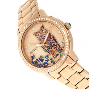 Bertha Madeline MOP Bracelet Watch - Rose Gold - BTHBR7103