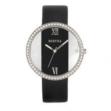 Load image into Gallery viewer, Bertha Ingrid Leather-Band Watch - Black - BTHBR9101
