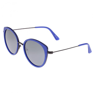 Bertha Sasha Polarized Sunglasses - Blue/Black - BRSBR030BK