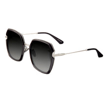 Load image into Gallery viewer, Bertha Teagan Polarized Sunglasses - Black/Silver - BRSBR033SL

