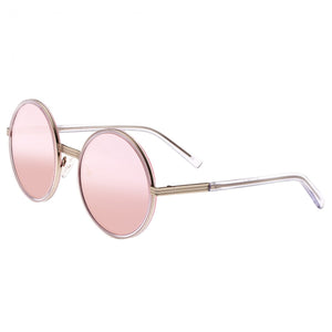 Bertha Riley Polarized Sunglasses - Silver/Pink - BRSBR028PK