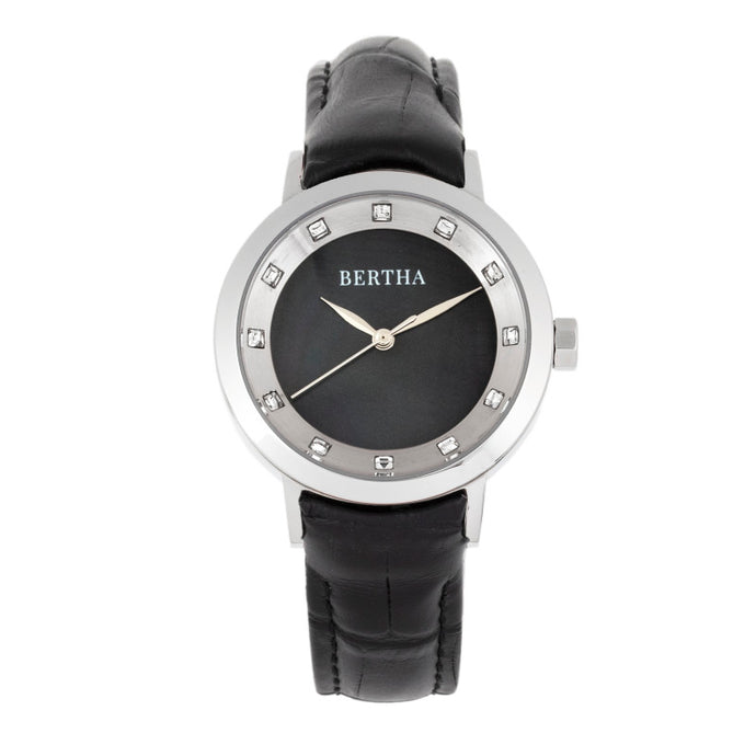 Bertha Cecelia Leather-Band Watch - BTHBR7501