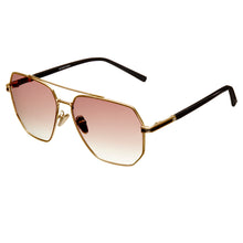 Load image into Gallery viewer, Bertha Brynn Polarized Sunglasses - Gold/Brown - BRSBR035BN
