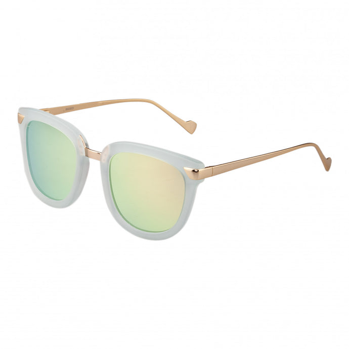 Bertha Jenna Polarized Sunglasses - Mint/Gold-Green - BRSBR029CB