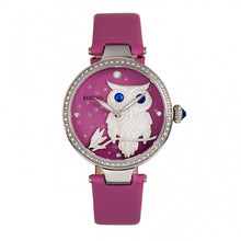 Load image into Gallery viewer, Bertha Rosie Leather-Band Watch - Silver/Pink - BTHBR8802
