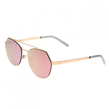 Load image into Gallery viewer, Bertha Hadley Sunglasses - Rose Gold/Pink - BRSBR021RG
