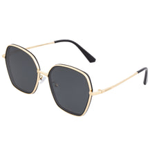 Load image into Gallery viewer, Bertha Emilia Polarized Sunglasses - Gold/Black - BRSBR037BK
