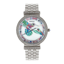 Load image into Gallery viewer, Bertha Emily Mother-Of-Pearl Bracelet Watch - Silver - BTHBR7801
